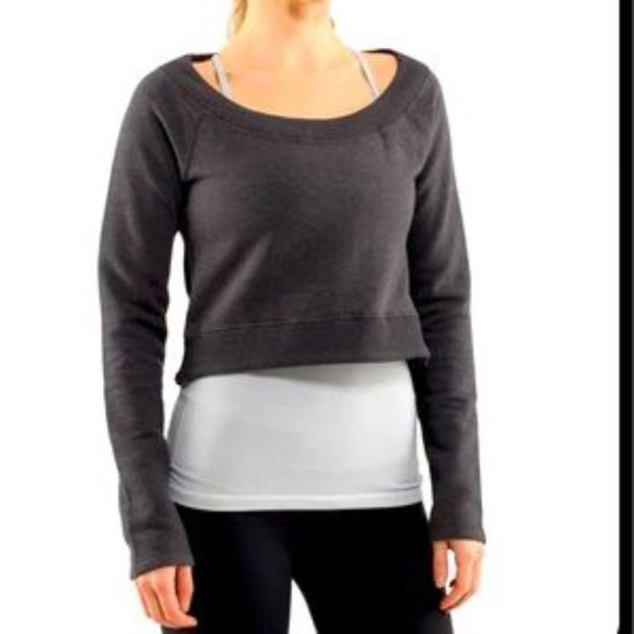 LULULEMON Good Karma Pullover Heathered Coal - Picture 6 of 6